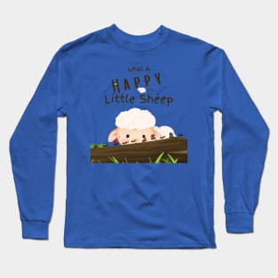 What A Happy Little Sheep Long Sleeve T-Shirt